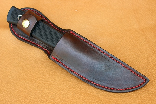 Leather Knife Sheath 8 Overall 5 Fixed Blades Belt Clip SHEATH22   Leather Knife Sheath 8 Overall 5 Fixed Bl 1373886841 